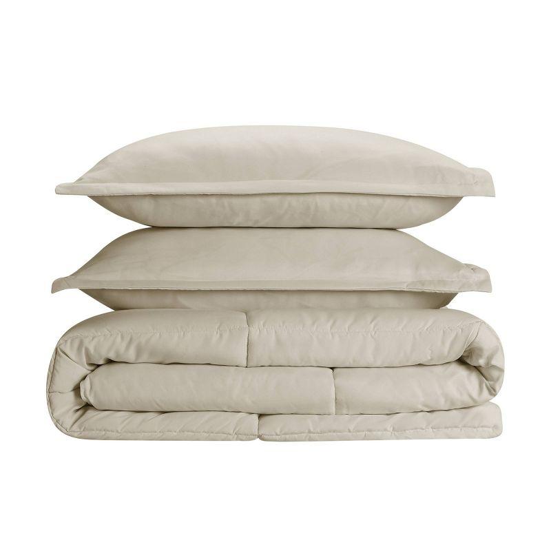 Serta Microfiber 3 Piece Comforter Set