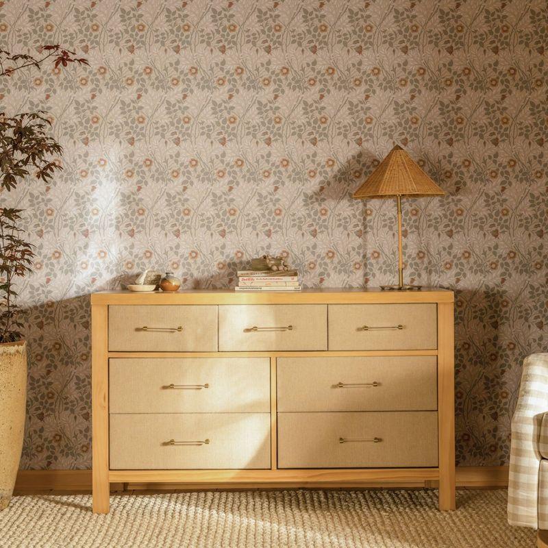 Eloise 7 Drawer 19" W Double Dresser