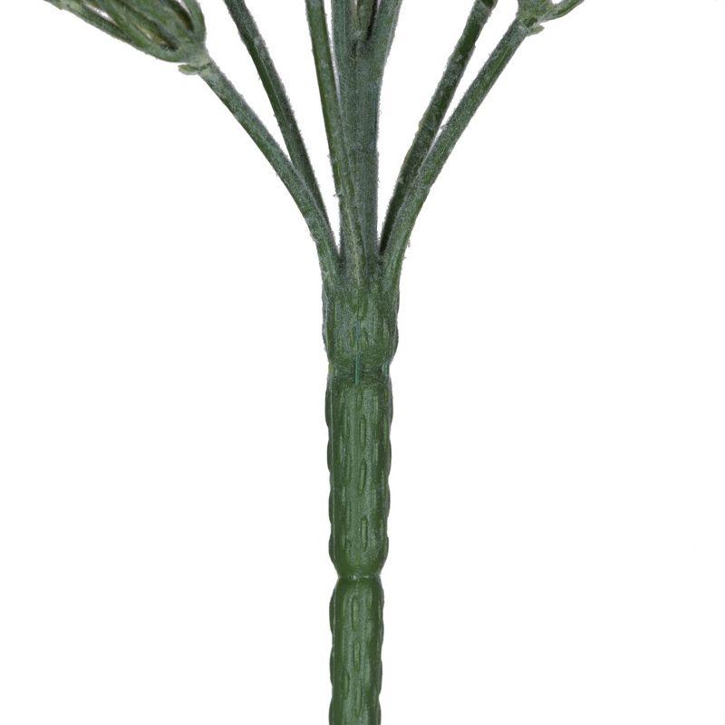 Vickerman 46" Artificial Green Leaf Spray. Includes 3 sprays per pack.