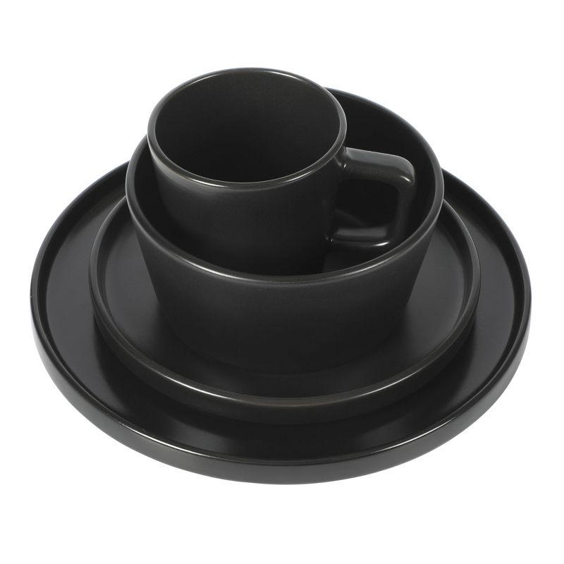 Gibson Soho Lounge Stoneware Dinnerware Set - Service for 8