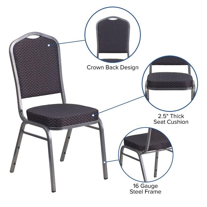 Flash Furniture HERCULES Series Crown Back Stacking Banquet Chair