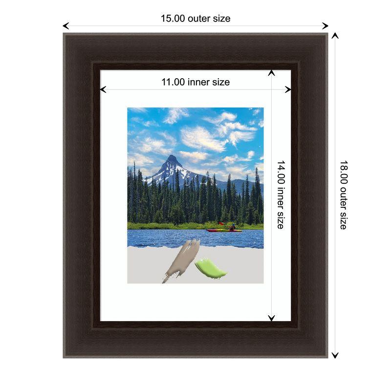 Amanti Art Romano Narrow Wood Picture Frame