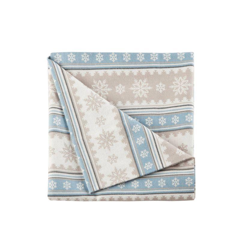 Patterned Flannel Sheet Set