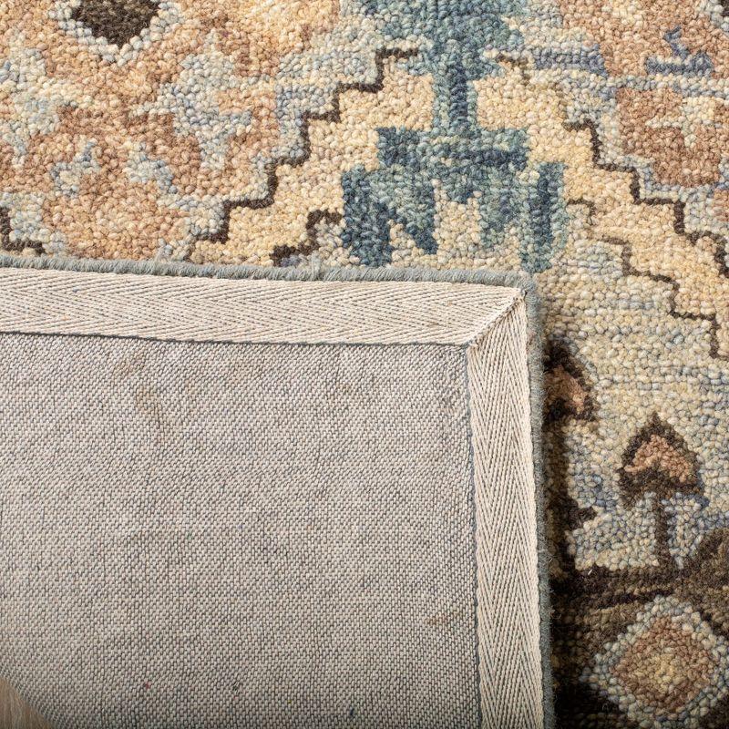 Aspen APN512 Hand Tufted Area Rug - Light Blue/Cream - 8' X 10' - Safavieh.