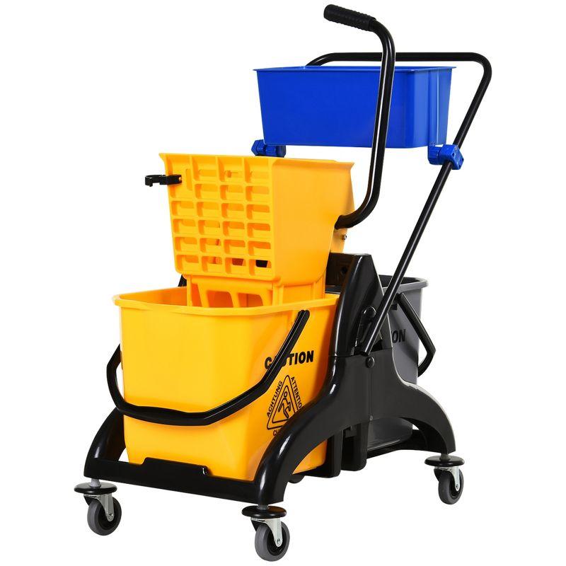 HomCom Mop Bucket Set