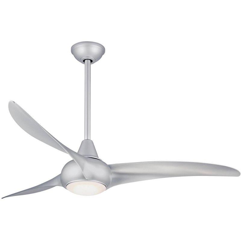 52" Wave 3 - Blade LED Propeller Ceiling Fan with Remote Control and Light Kit Included