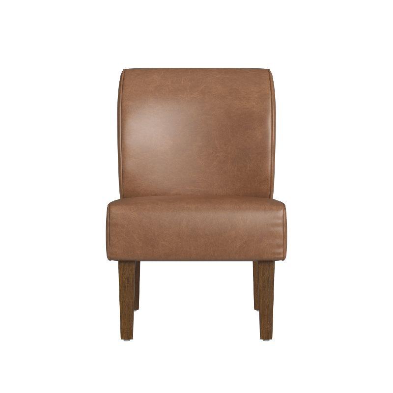 Hillsdale Furniture Clifton Upholstered Accent Chair Saddle