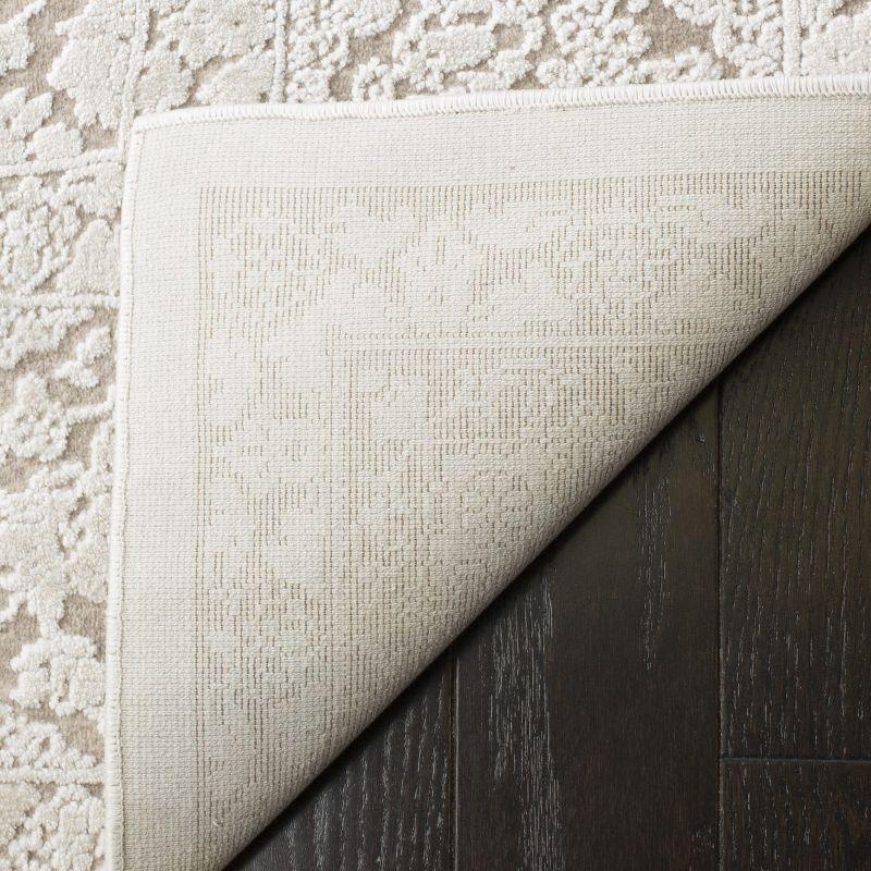 Reflection RFT667 Power Loomed Indoor Runner Rug - 2'3"x8' - Beige/Cream - Safavieh