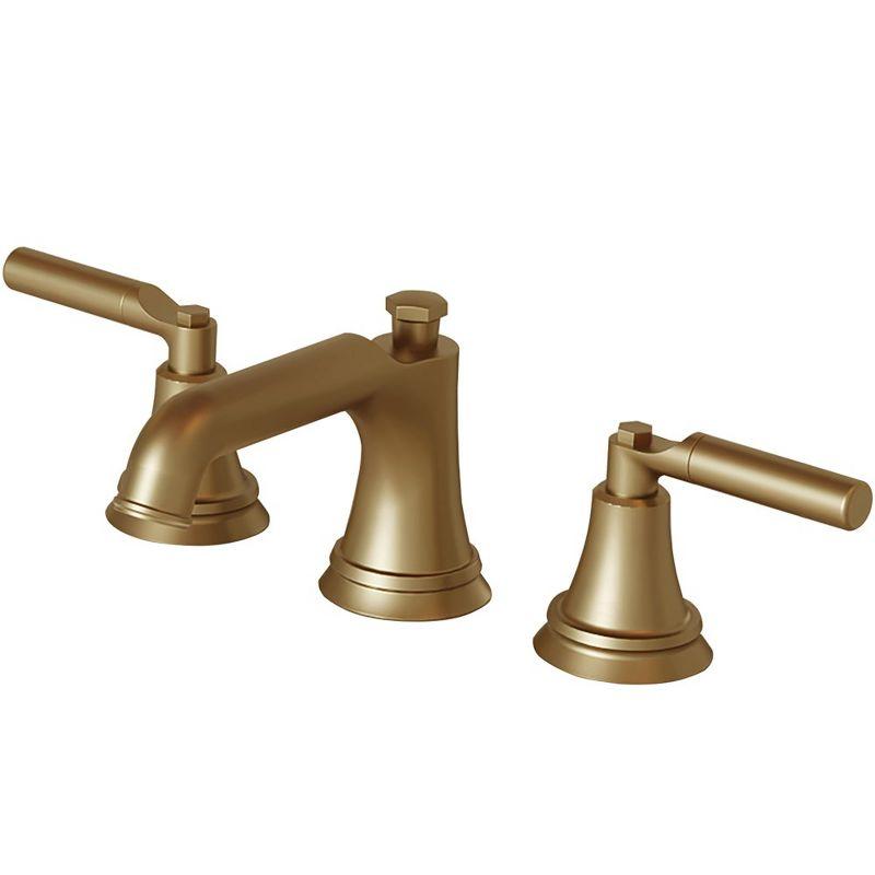 Widespread 2-handle Bathroom Faucet with Drain Assembly