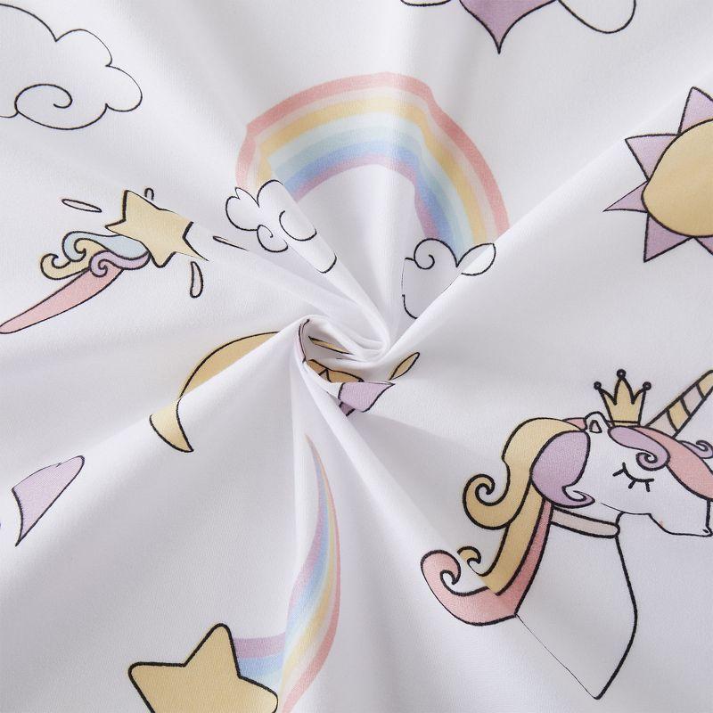 Magical Unicorns Microfiber Kids' Sheet Set By Sweet Home Collection®