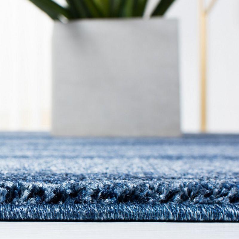 Retro RET2693 Power Loomed Indoor Area Rug - Light Blue/Blue - 6'x6' - Safavieh.