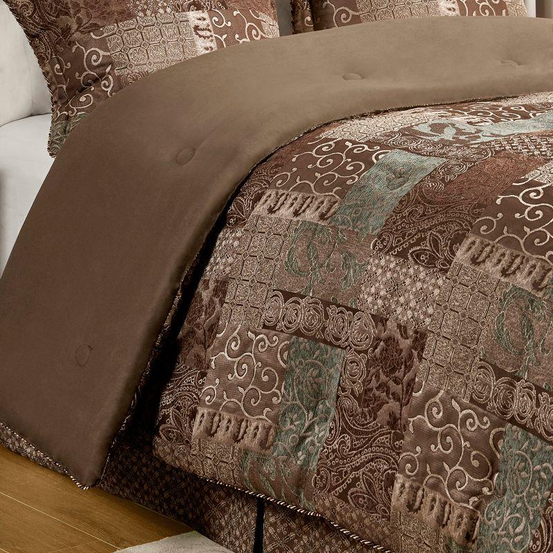 Croscill Croscill Galleria 4 Piece Chenille Jacquard Comforter Set