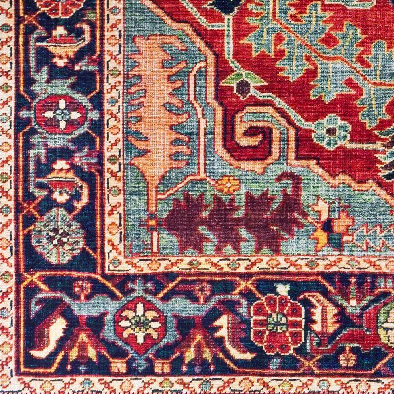 Mark & Day Lith 2'3"x3'9" Rectangle Woven Indoor Area Rugs Bright Red