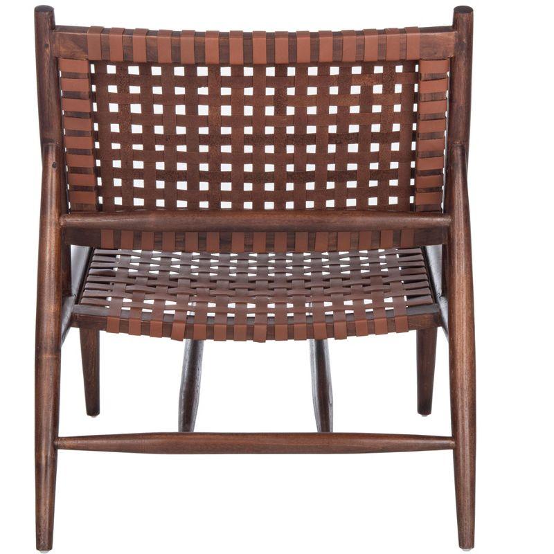 Soleil Accent Chair - ACH1001 - Cognac/Brown - Safavieh