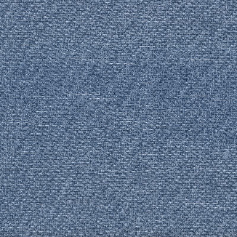 48" x 18" Outdoor Tufted Bench/Swing Cushion Tory Denim Blue - Pillow Perfect: Weather & Fade-Resistant