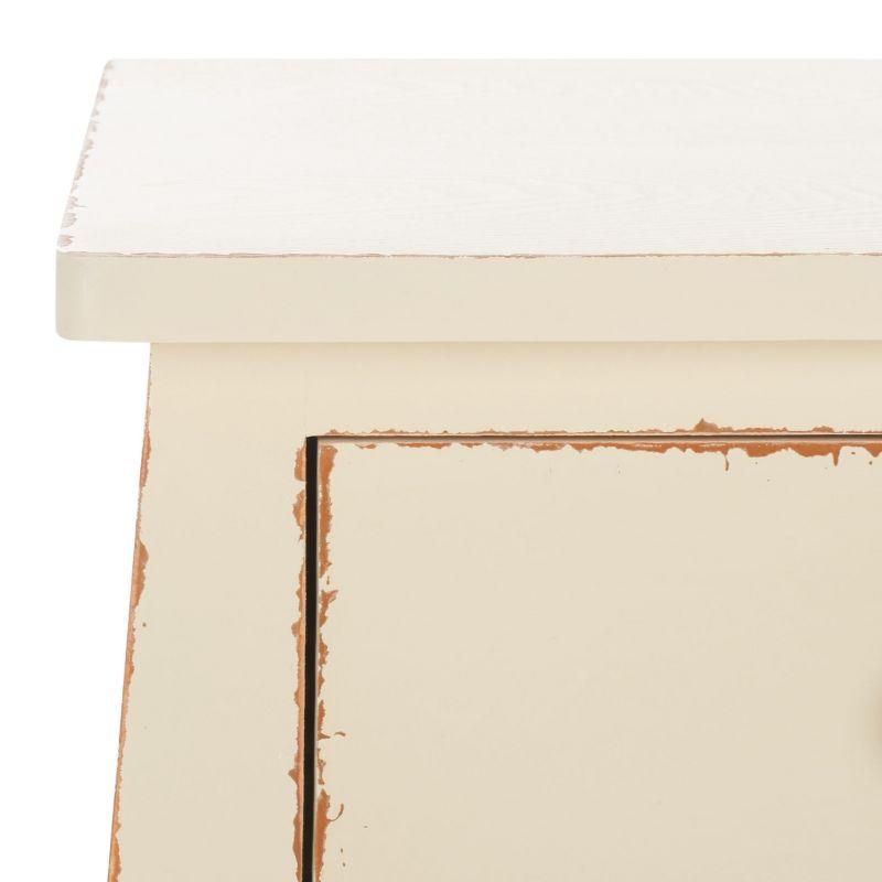Thelma End Table - Vintage Cream - Safavieh