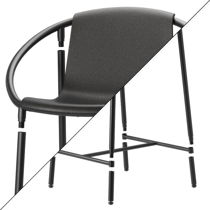 Metal Outdoor Lounge Chair