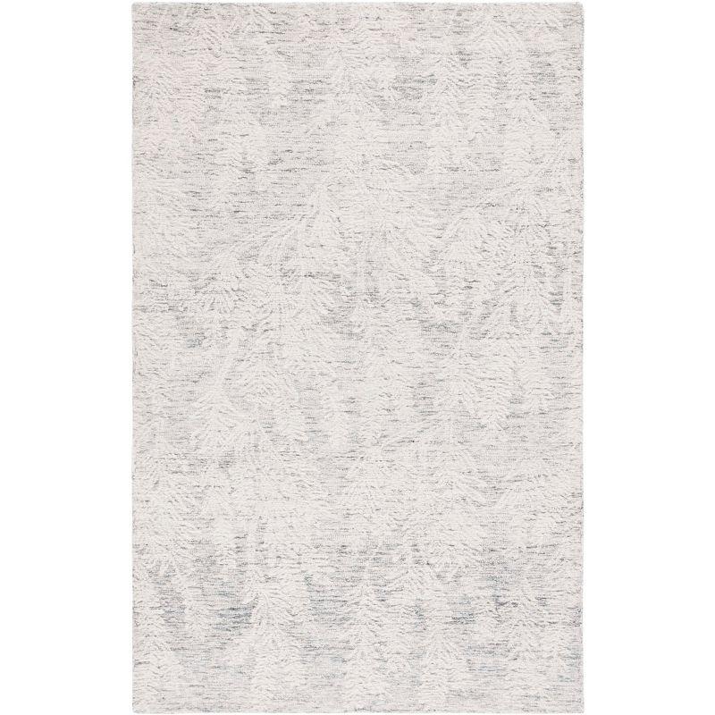 Metro MET877 Hand Tufted Indoor Area Rug - Grey/Ivory - 4'x6' - Safavieh