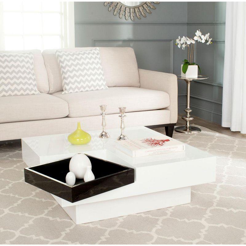 Wesley Coffee Table - White - Safavieh