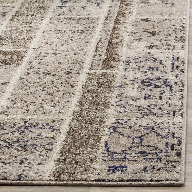 Monaco MNC216 Power Loomed Indoor Accent Rug - Beige/Multi - 4'x5'7" - Safavieh