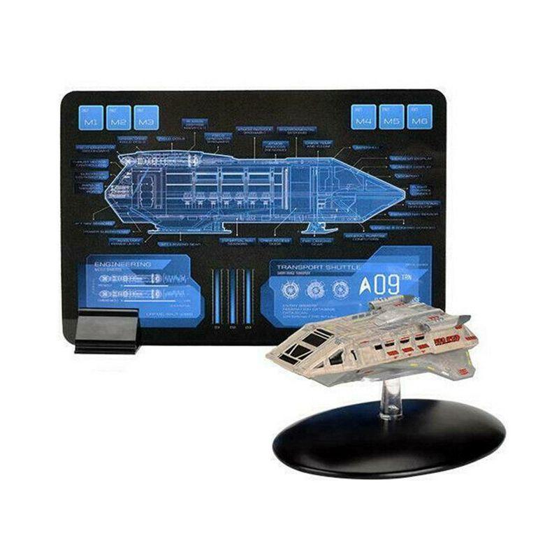 Eaglemoss Collections Star Trek Shuttlecraft Replica Set 4 | Passenger, Warrant, Short-Range, Medical | UK Version