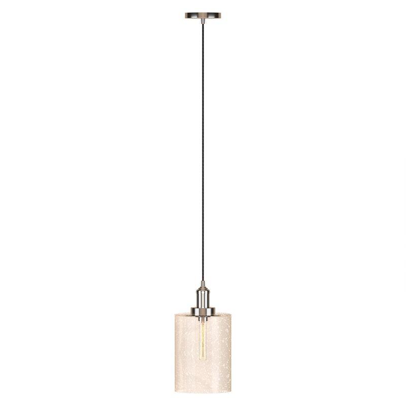 Hampton & Thyme 7.87" Wide Pendant with Glass Shade