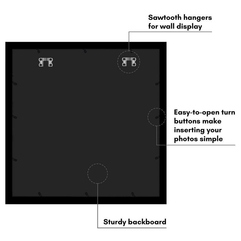 Americanflat Americanflat Picture Frame with Oversized Mat