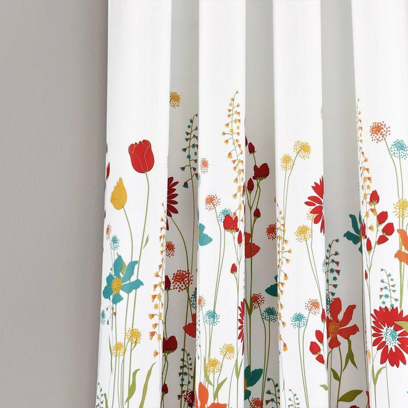 Clarissa Polyester Room Darkening Curtain Pair (Set of 2)