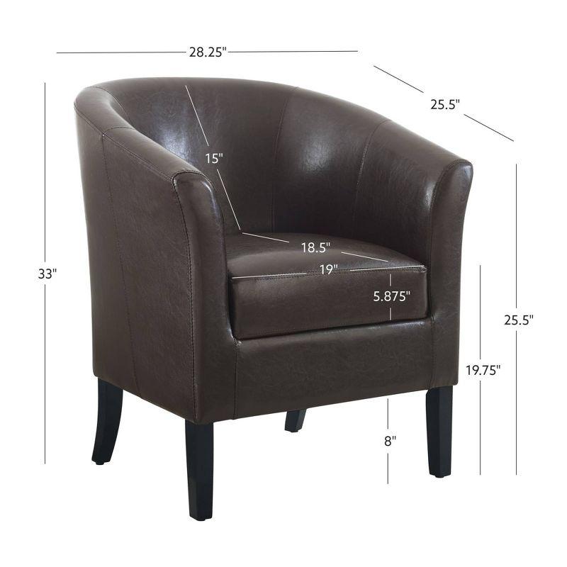 Simon Club Chair - Linon