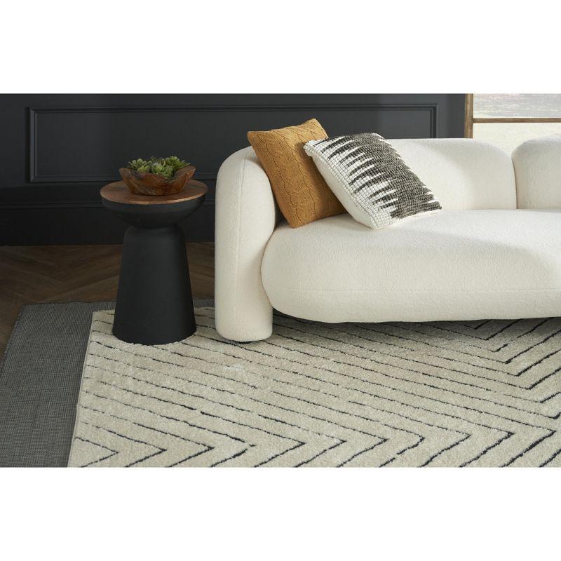 Nourison Positano POS01 Indoor/outdoor Area Rug - Charcoal 7' x 10'