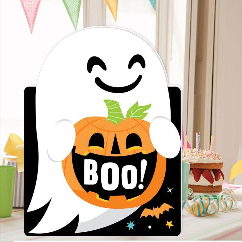 Big Dot of Happiness You've Been Booed - Ghost Halloween Giant Greeting Card - Big Shaped Jumborific Card - 16.5 x 22 inches