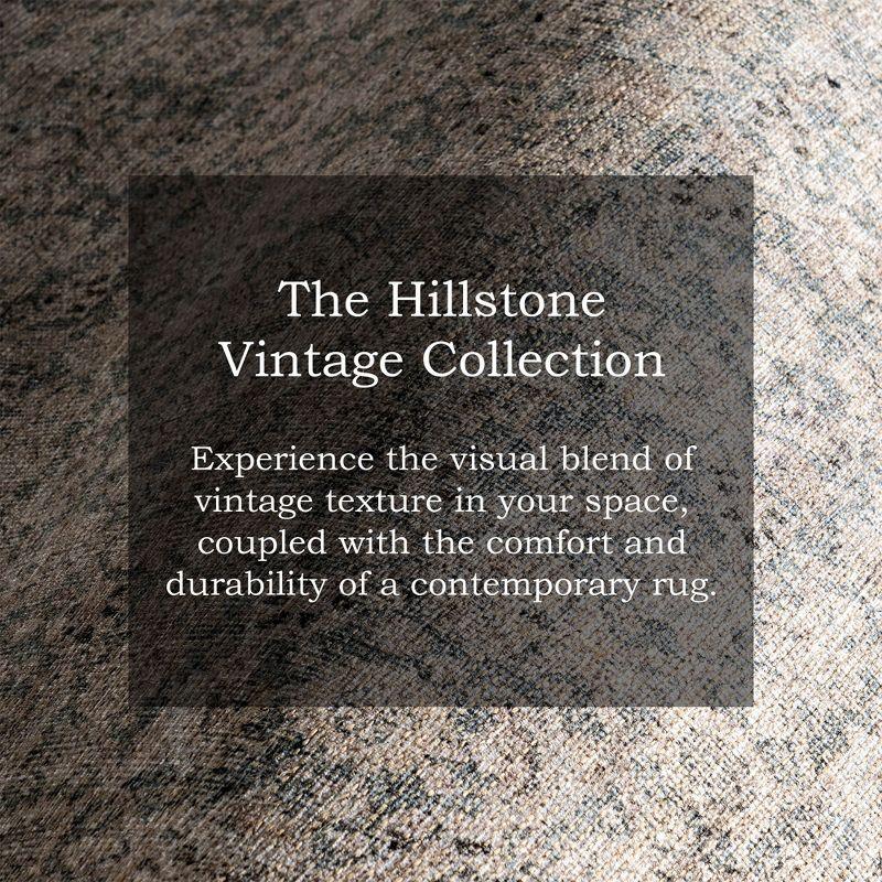 Nuloom Hillstone Collection Cally Traditional Vintage Medallion Area Rug, 5' x 8', Taupe