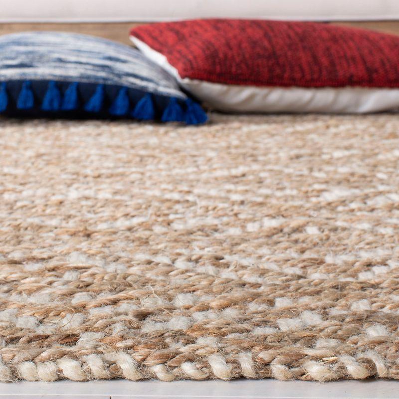 Natural Fiber NF185 Hand Woven Indoor Runner - Natural/Ivory - 2'6"x12' - Safavieh