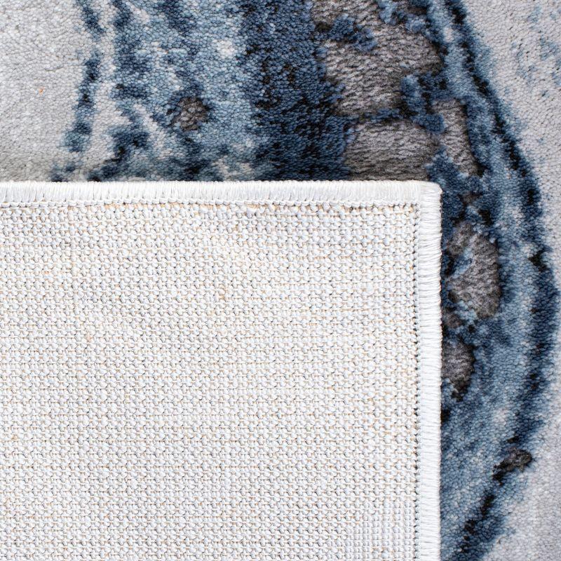 Craft CFT819 Loomed Indoor Runner Rug - Blue/Grey - 2'3"x14' - Safavieh
