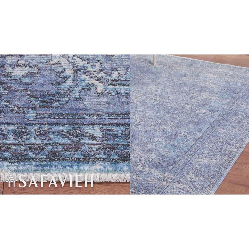 Moondust MND668 Power Loomed Area Rug - Blue/Turquoise - 8'x10' - Safavieh.