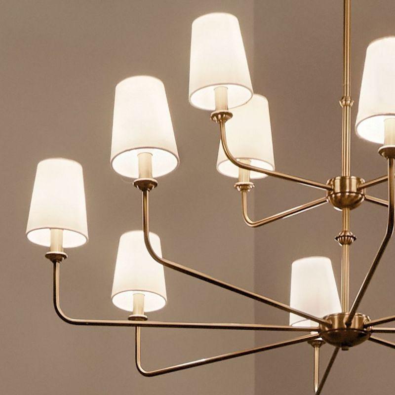 12 - Light Dimmable Classic / Traditional Chandelier