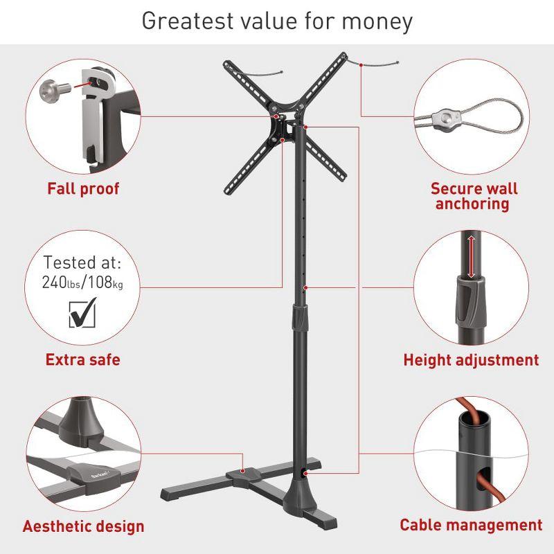 Barkan Single Screen Floor Stand Mount