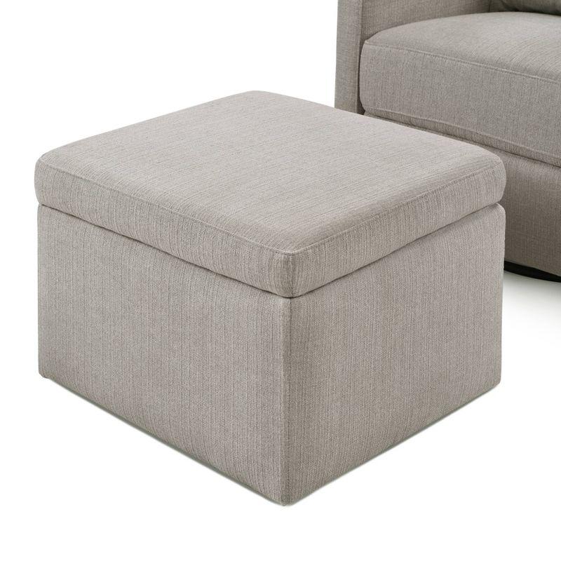 Adrian Swivel Glider and Ottoman