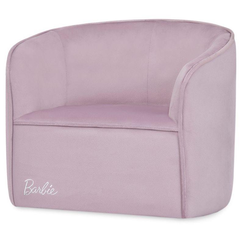 Barbie Purple Kid's Sofa with Embroidered Logo