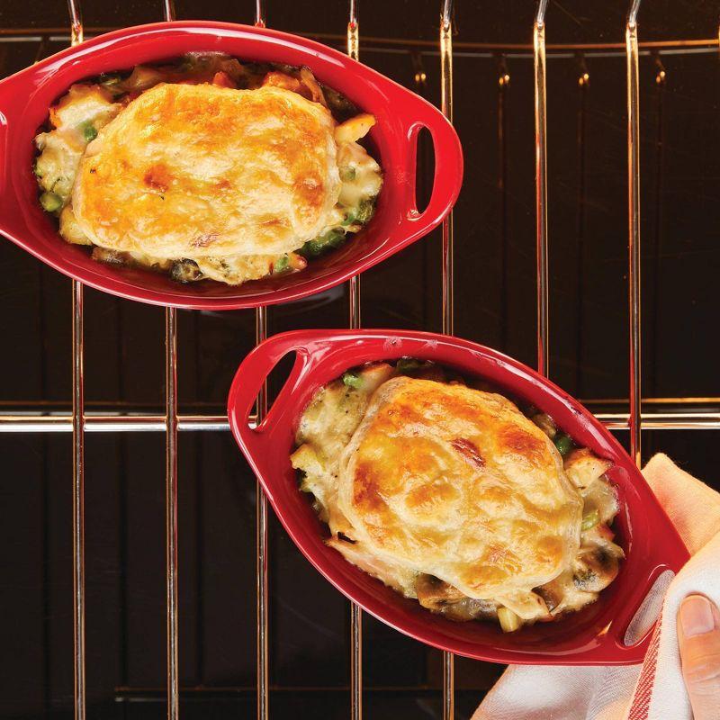 Rachael Ray Rachael Ray Ceramics Oval Au Gratin Baker Set (Set of 2)