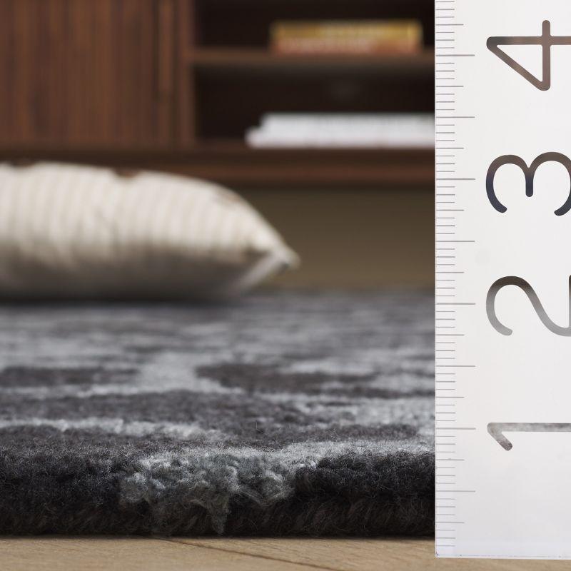 Anatolia AN401 Handmade Tufted Area Rug - Grey - 8' X 10' - Safavieh