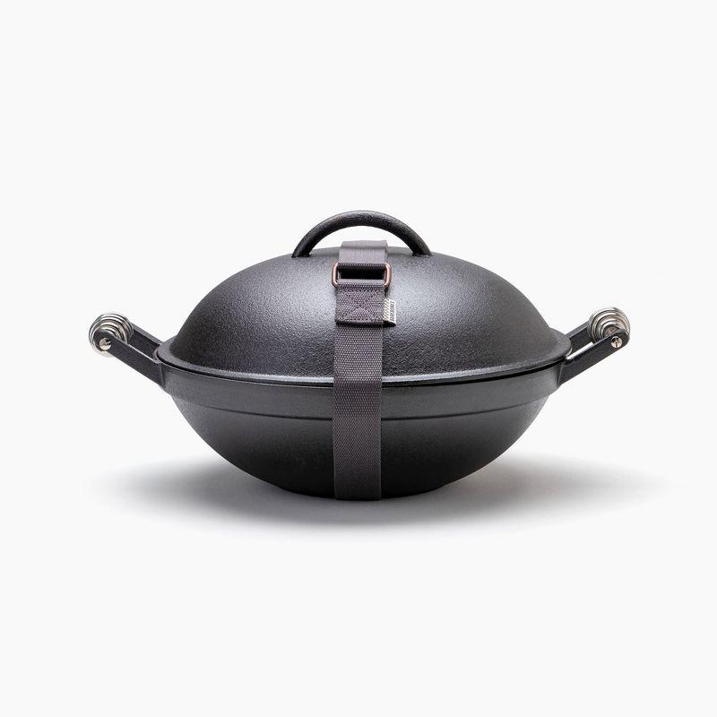 Barebones Black All-In-One cast iron grill