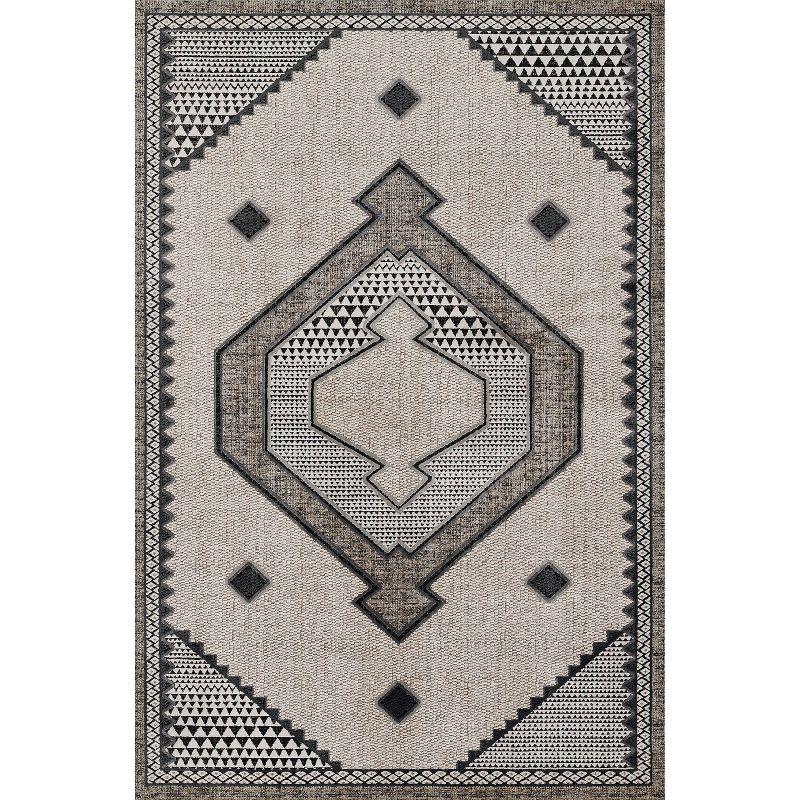 Momeni Noho Cooper Machine Loomed Rug Ivory