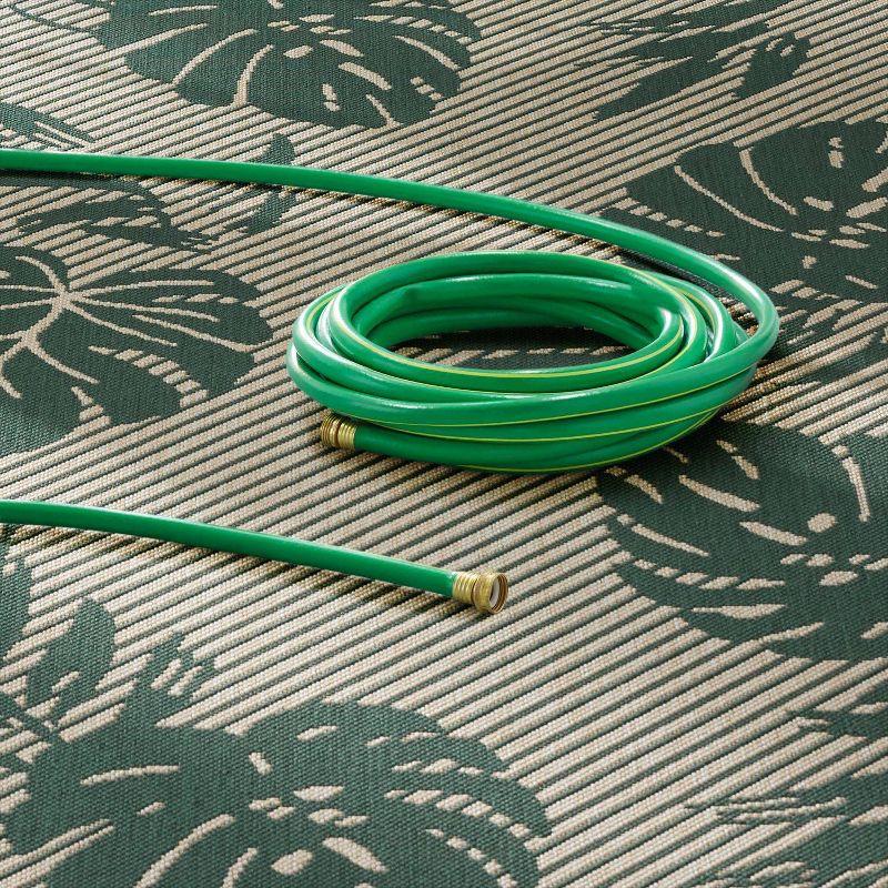 Tommy Bahama Palm Coastal Indoor/Outdoor Area Rug, Beige/Green