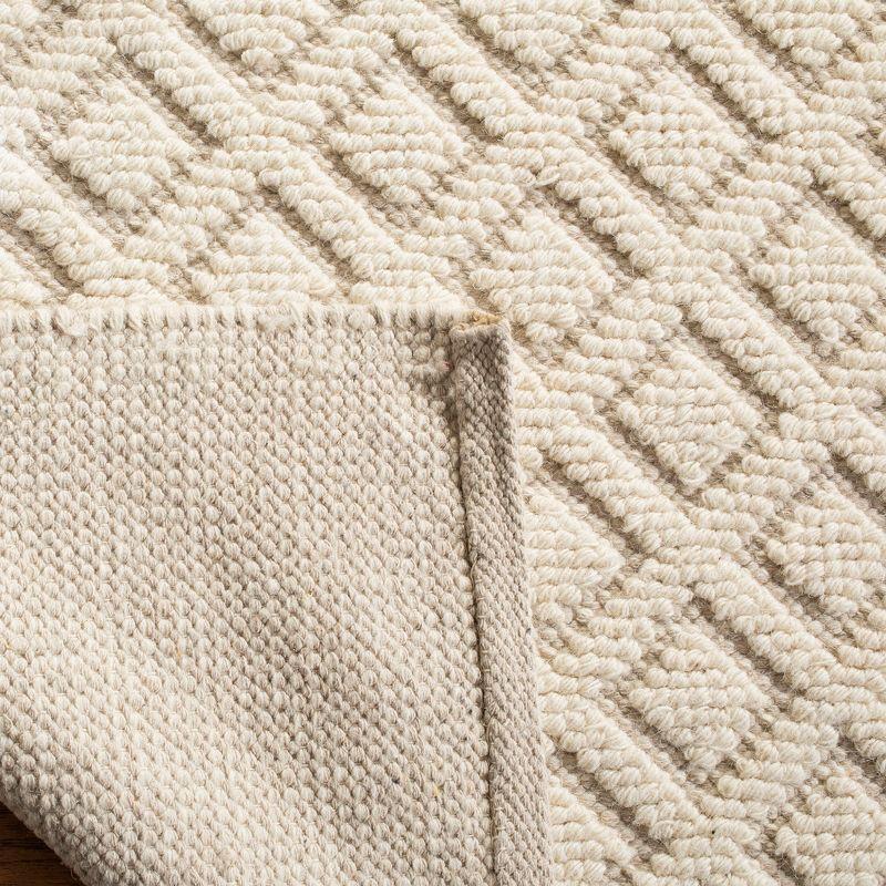 Vermont VRM304 Hand Woven Indoor Area Rug - Ivory - 4'x6' - Safavieh