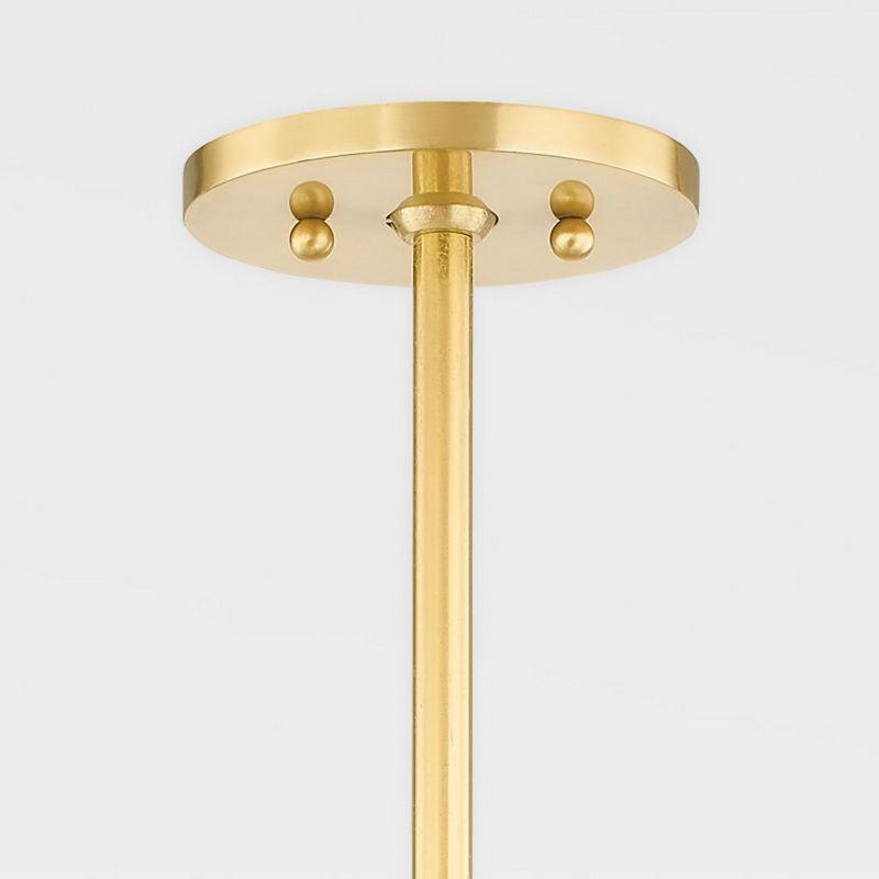 Marina Pendant Light by Eny Lee Parker x Mitzi - White and Brass / 8.5"