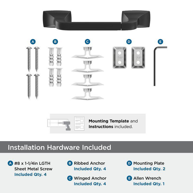 Amerock Highland Ridge Pivoting Double Post Toilet Paper Holder