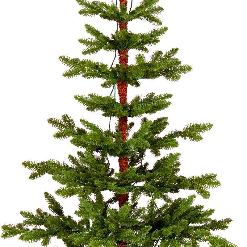 7.5' Prelit PowerConnect Feel Real Hinged Dancer Pine Artificial Christmas Tree Clear Lights - National Tree Company