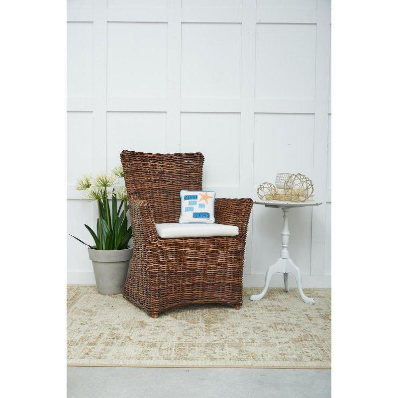 C&F Home Starfish At The Beach Printed and Applique Throw Pillow