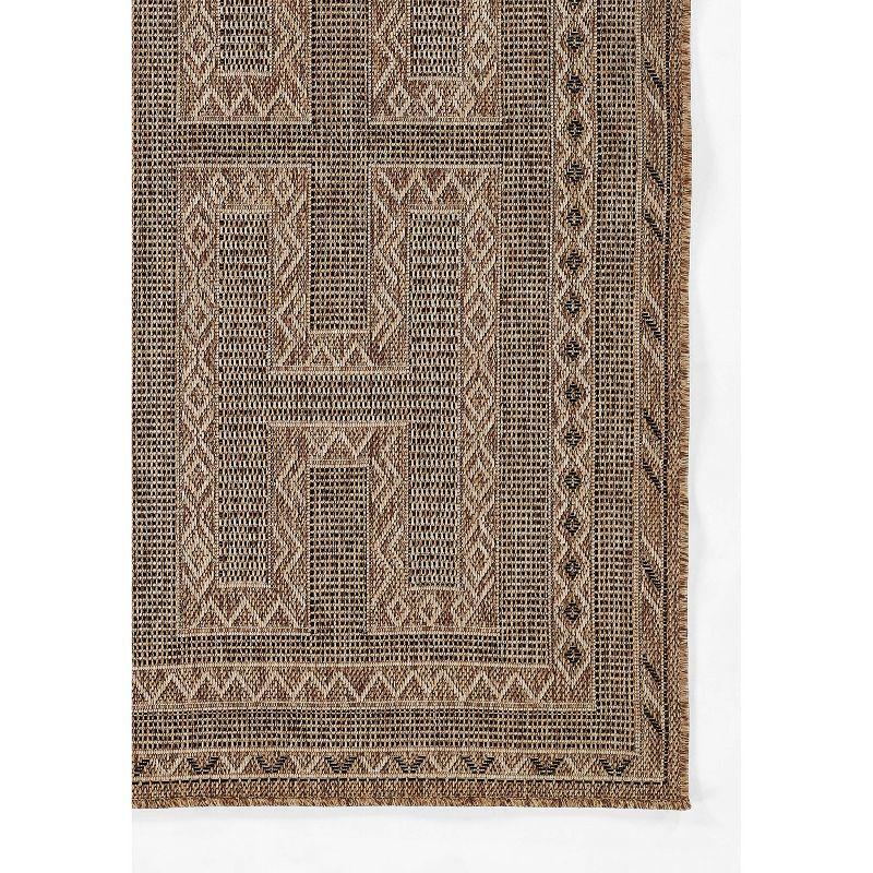 Momeni Hampton Gian Machine Loomed Indoor/Outdoor Rug Natural